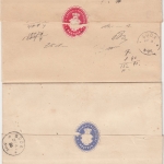 DR - Bautzen1884/87, K1 a. 4 Briefen - alle mit Inhalt