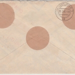 All.Bes./Kontrollrat - 84 Pfg. Ziffer, Einschreibebrief Syrau - Reutlingen 1947