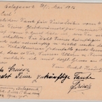 Russland - 3 Kop. GA-Karte+Zusatz, Kriegsgefangenenkarte v. Balagansk 1916 n.