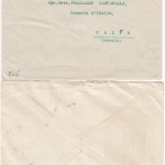 Zypern - 3 ältere Briefe ex 1948/53 n. Israel, USA u. Österreich