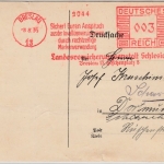 DR - 3 Pfg. AFS "Landesversicherungsanstalt", Drucksache Breslau - Dortmund 1936