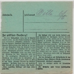 DR - 60 Pfg. AFS "Gruschwitz Textilwerke", Paketkarte Neusalz - Wasselnheim 1942