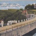 Schlesien - Marklissa a. Queis, Talsperre - Farb-AK, ungelaufen ca. 1910