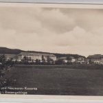 Schlesien - Hirschberg, Hubertus- u. Neumann-Kaserne, sw-Fotokarte, 1942
