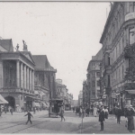 Schlesien - Breslau, Schweidnitzer Straße - sw-AK (ca. 1910), gelaufen 1942 als