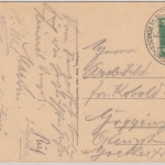 DR - Lindau 1926, 11. bayer. Schwäb. Sängerbundesfest, SST a. Karte n. Göggingen