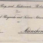 Bayern - Bruck i.d. OBPF 26/1 (1855), HKS a. vorgedr. Dienstbrief n. München