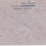 BRD - 60+10 Pfg. Posthorn/Heuss, Lupo-Brief n. ARGENTINIEN, Gevelsberg 3.5.54 !
