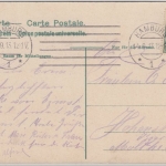 Hamburg - Navigationsschule, Farb-AK, gelaufen 1913, Stichwort: Marine, Seefahrt