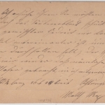 Bayern - Langenfeld 11/8, HKS a. 5 Pfg. GA-Karte n. Nürnberg