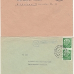 BRD - (13b) Oberbechingen (apt.!), Unterbechingen ü. Lauingen, Landpost-Ra2 a.