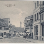 Bayern - Dillingen, Stadtberg, sw-AK ungelaufen ca. 1910