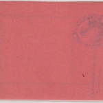 Bayern - Lauf, Vorbundzettel mit Zulassungsvermerk (Siegel + Namensstempel)