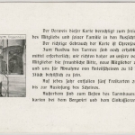 Bayern - Lauf, Mortizberg - Mitgliedskarte Verschönerungsverein 1917