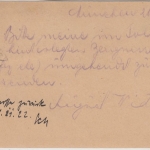 DR-Infla - Verwaltung d. Gefängnisanstalt Sulzbach, L3 a. GA-Karte 1922 v.