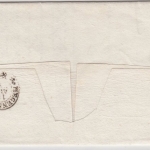 Bayern - Oberviechtach 18/8 (1853), HKS a. Dienstbrief n. Hohengebraching b.