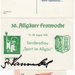 BRD - Kempten 1978/79, 3 Heimatbelege, darunter Anschriftenprüfung