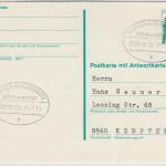 BRD - Überlandpost München - Berchtesgaden 0800-01/04, GA-Karte n. Kempten 1979
