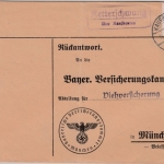 DR - Ketterschwang über Kaufbeuern, Landpost-Ra 2 a. Brief n. München 1943