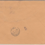 DR - 20+2x10 Pfg. K/A, Einschreibebrief Wöhrden - Grabow 1897