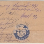 DR-Infla - 2x30 Pfg. Ziffer/21, Dienstbrief/irrläufer Garding - Myslowitz 1921