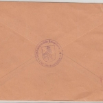 DR - Mittel Kronprinzenkoog Marne (Holstein) Land, Landpost-Ra2 a. Brief 1932 n.