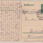 DR - Husum-Kielsburg, Landpost-Ra1 a. 6 Pfg. GA-Karte n. Bockholt 1940