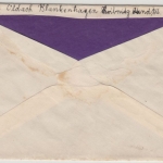 DR - Blankenhagen Ribnitz (Mecklb.) Land, Landpost-Ra2 a. Brief n. Memmingen