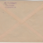 DR - Groß Krams ü. Ludwigslust, Landpost-Ra2 a. Brief n. Ludwigslust 1935