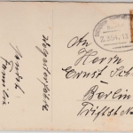 DR - Ducherow-Swindemünde-Wolgast, Zug354, Bahnpost-Stpl. a. Drucksache 1941 n.