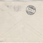 LP Belgien/Schweiz - 25C. Germania/Perfin "CB", Brief Brüssel - Basel 1915
