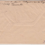 LP Belgien - 40 C. Germania, Eilbrief Brüssel - Montherme, Retourvermerk !!!