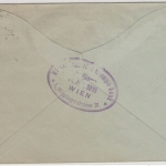 LP Belgien/Österreich - Brief Wien - Antwerpen 1915, Zensur-L4 Antwerpen