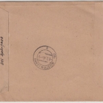 AM-Post - 42 Pfg. AM-Post, Einschreibebrief Poststelle I Grona ü. Göttingen 1946