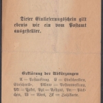 DR - Teichhütte ü. Seesen, Landpost-Ra2 a. Einlieferungsschein 1943