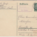 DR - Seinstedt ü. Börsum, Landpost-Ra2 a. GA-Karte n. München 1935