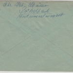 BRD - (22b) Pütschbach ü. Montabaur, Landpost-L2 a. Brief n. Michelau 1956