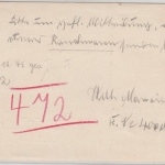All.Bes. - Katzenelnbogen 13.11.45, Gebühr bezahlt, viol. L1 a. Karte n.