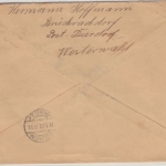 DR-Infla - Dierdorf (Bz. Coblenz) 1923, Einschreibebrief n. Mühlheim/Ruhr