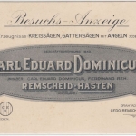 DR - 3 Pfg. Goethe, Illustr. Besuchsanzeige/Drucksache Duderstadt - Güsen 1927