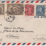 Canada - 2x6 C. airmail stamp etc., airmail Vancouver - SWITZERLAND 1931