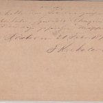 DR - Höxter 1879, nachv. preuss. K2 a. 10 Pfg. GA-Karte n. ÖSTERREICH/Wien