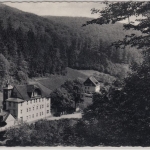 BRD - (20b) Lonau ü. Herzberg, Landpost-Stpl.(illustr. Sonderform !), Karte 1960