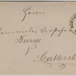 DR - Northeim in Hannover 1886, Klaucke-Stpl. a. Brief n. Catlenburg, Plattenf.!
