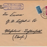 BRD - (20b) Großenrode ü. Northeim, Landpost-Ra2 a. Brief n. Michelau 1952