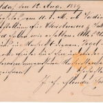 DR - Düsseldorf 3 1889, K1 a. 10 Pfg. GA-Karte n. DÄNEMARK, kl. dän. K1 Maribo