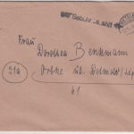 All.Bes. - Metelen 13.6.46, Gebühr bezahlt, L1 a. Brief n. Orbke ü. Detmold