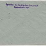 All.Bes. - Dissen (Teutoburger W) 7.7.45, Gebürh bezahlt, Ra2 a. Bankbrief n.