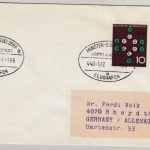 BRD - Überlandpost Münster-Düsseldorf 440-5/2, Drucksache n. Rheydt 1965