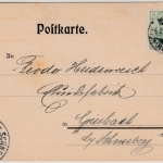 Nordrhein-Westfalen - Mülheim a.d. Ruhr, Herm. Bergfried, illustr. Firmenkarte
